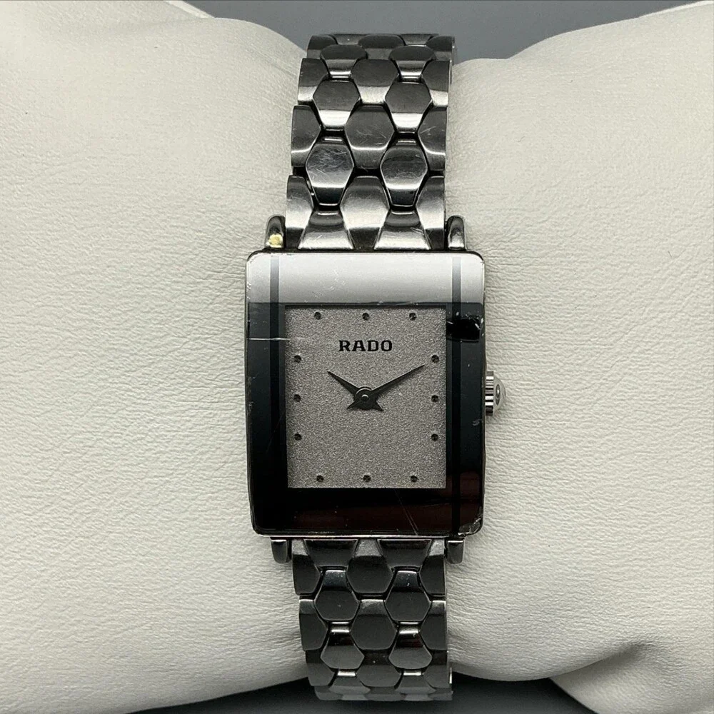 Rado DiaStar Womens Watch 18mm Stainless 153.0488.3 Swiss New Battery 5.75